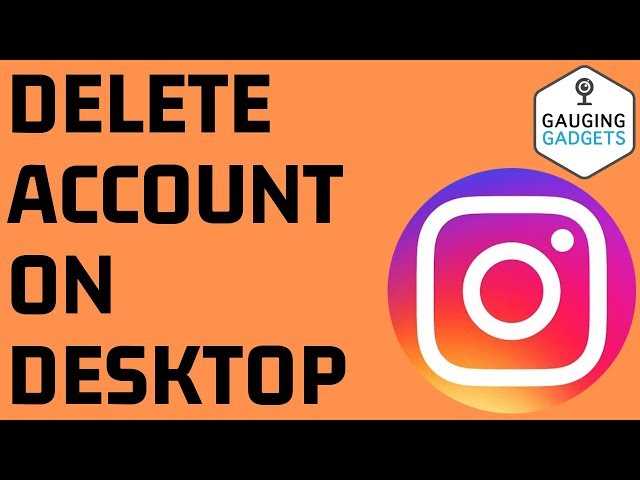 Preparing to Delete Your Instagram Account