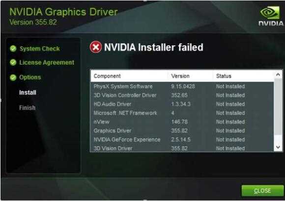 Possible solutions for Nvidia not updating drivers