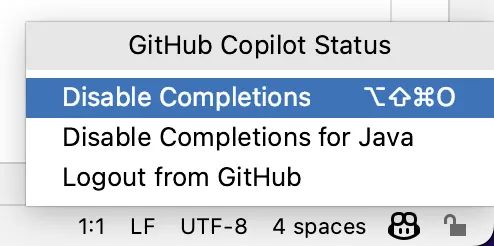 Installation Steps for GitHub Copilot