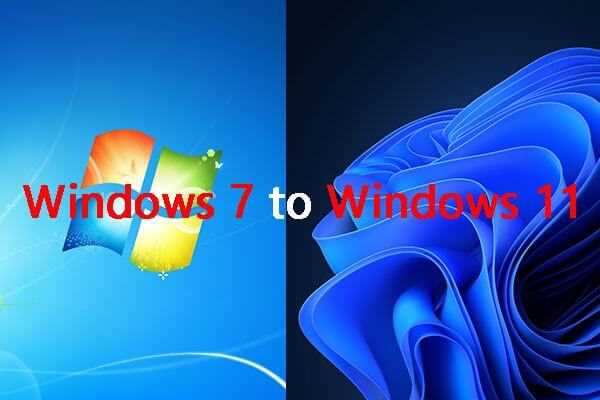 Updating Windows 7 to Windows 11