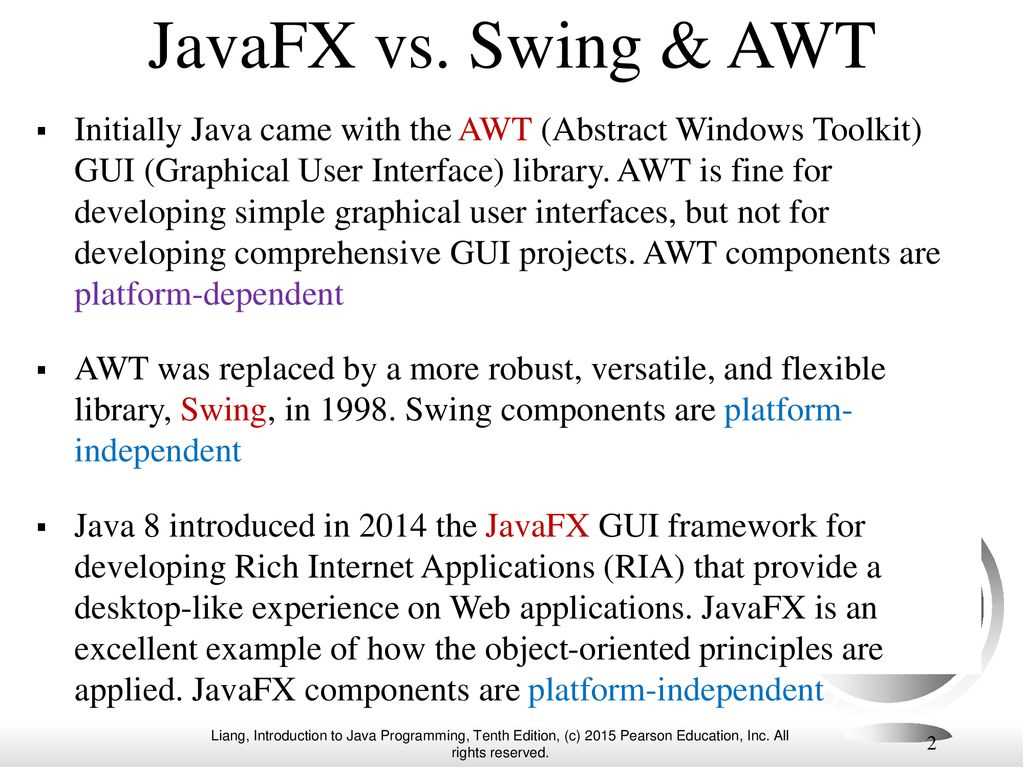 Java Swing Features